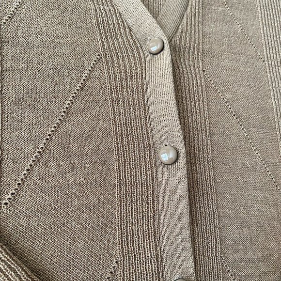 Jones New York Beige Cardigan Woman Collection - Picture 3 of 4